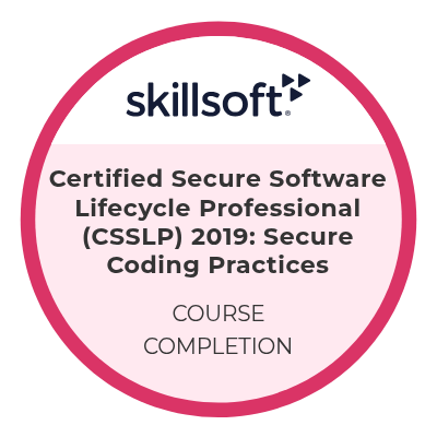 Certified Secure Software Lifecycle Professional (CSSLP) 2019: Secure Coding Practices